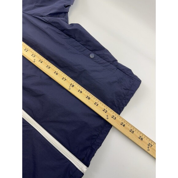 JW Anderson X UNIQLO Ribbed Casual Jacket Navy Blue Lightweight Nylon Womens 12 - Picture 11 of 12